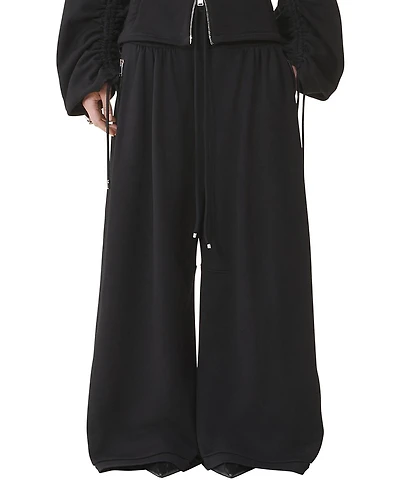 Lanvin Cotton Fleece and Cashmere Pants