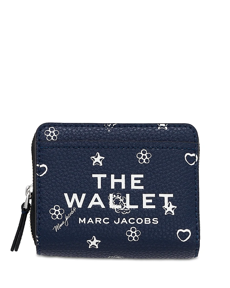 Marc Jacobs The Bandana Mini Leather Compact Wallet