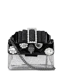 Kurt Geiger London Kensington Mini Transparent Crystal Crossbody Bag