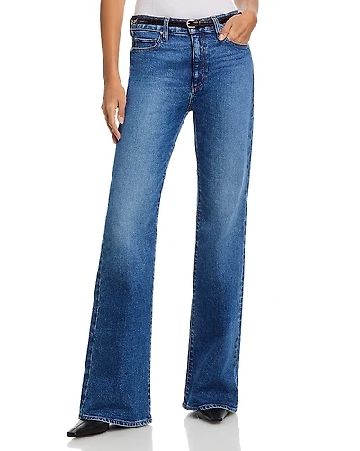 Paige Sofia Mid Rise Soft Flare Jeans