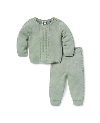 Janie and Jack Boys' Cable Knit Matching Set