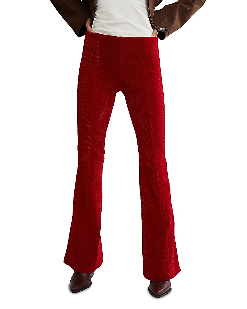 Free People Penny Pull On Velvet Pants