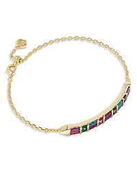 Kendra Scott Jamie Baguette Crystal Chain Bracelet