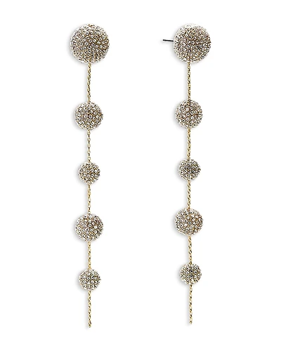 Baublebar Blair Pave Fireball Linear Drop Earrings