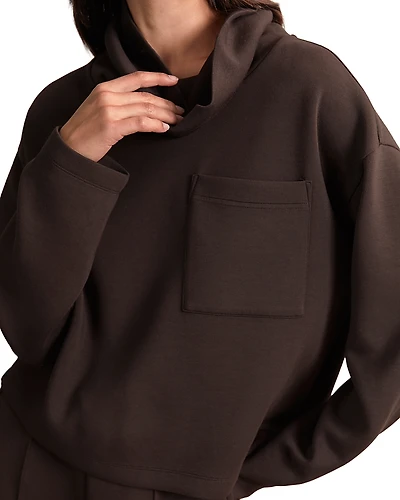 Reiss Iris Funnel Neck Top