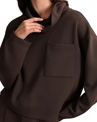 Reiss Iris Funnel Neck Top