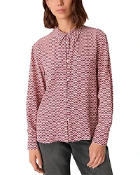 Whistles Geometric Print Shirt