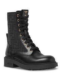 Fendi Women's Filo Biker Boots