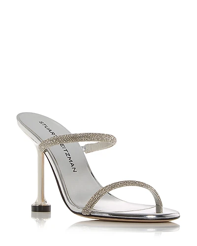Stuart Weitzman Women's Nudistini Embellished Sandals