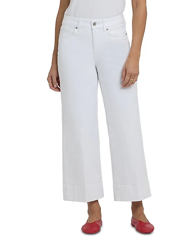 Nydj Petites Teresa Wide Leg Ankle Jeans