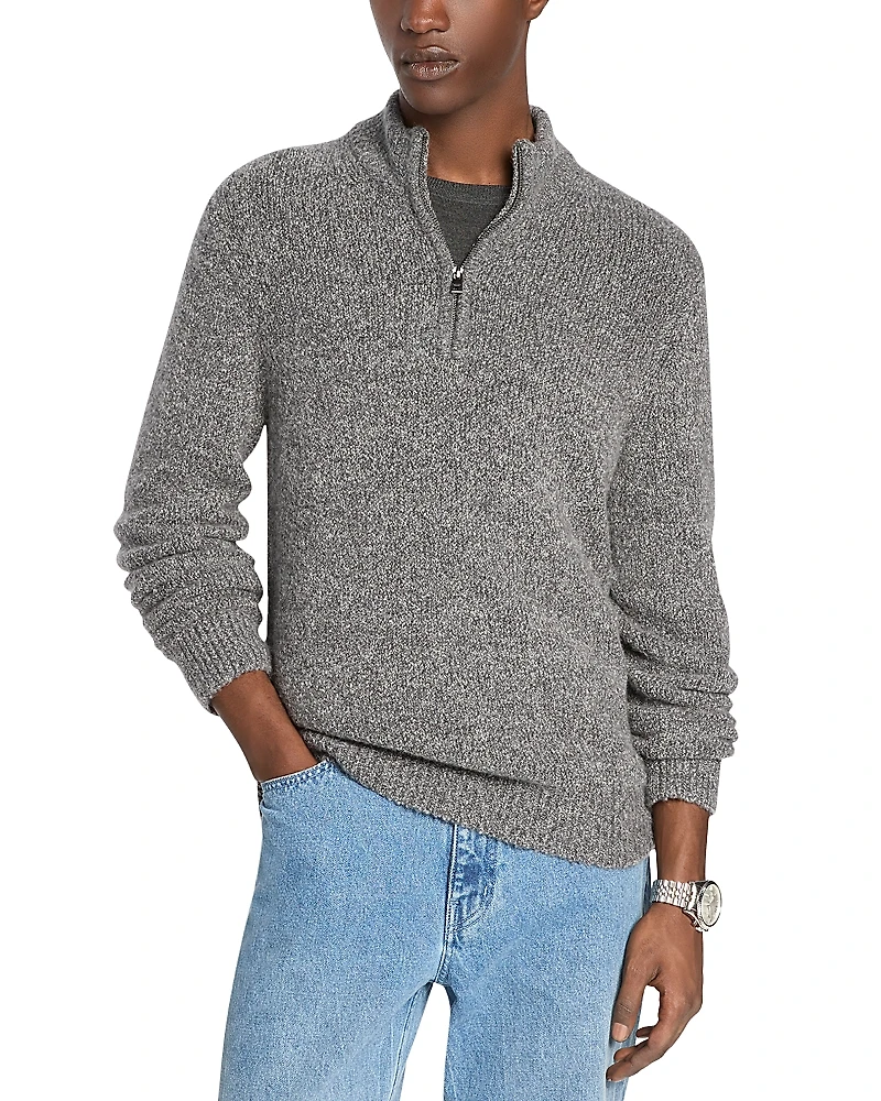 Michael Kors Cozy Luxe Quarter Zip Sweater