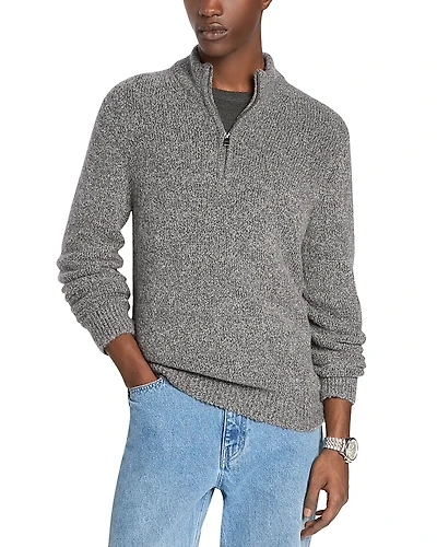 Michael Kors Cozy Luxe Quarter Zip Sweater