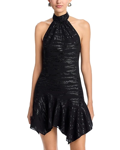 Ramy Brook Nari Halter Minidress