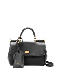 Dolce & Gabbana Leather Top Handle Bag
