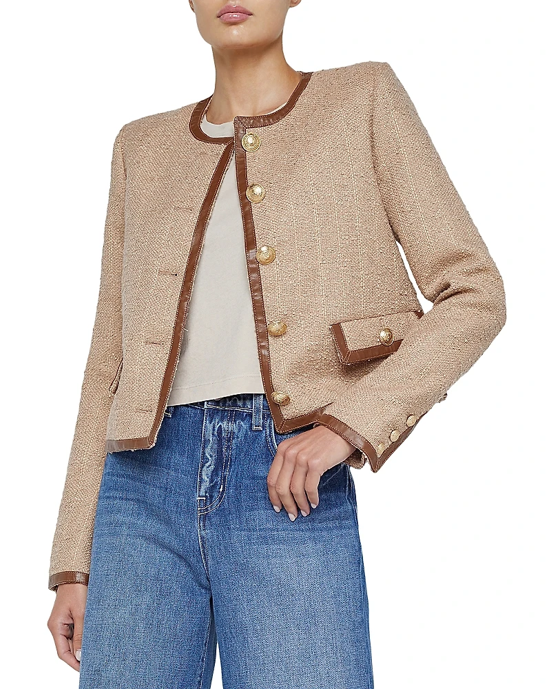 L'Agence Zaya Trim Jacket