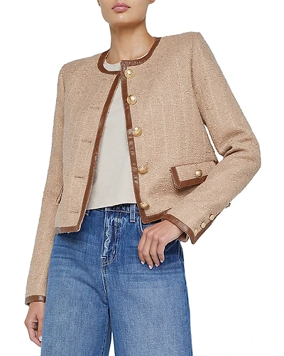 L'Agence Zaya Trim Jacket