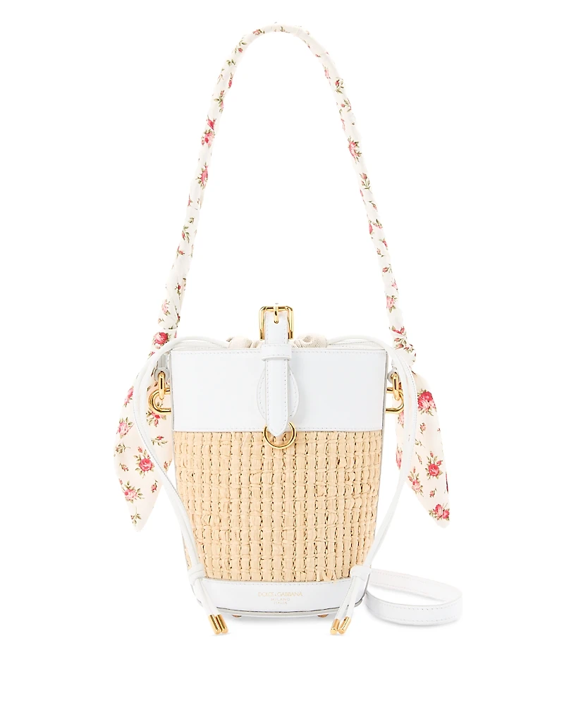 Dolce & Gabbana Woven Bucket Bag