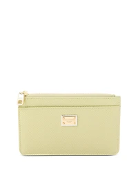 Dolce & Gabbana Leather Zip Cardholder