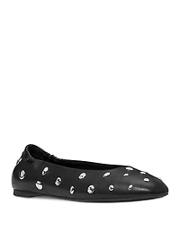 kate spade new york Women's Halo Studded Ballet Flats