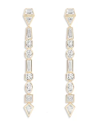 Shahla Karimi from the Luxe Collection Certified Lab Grown Diamond Mixed Cut Azadi Shoulder Duster Drop Earrings