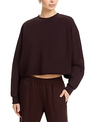 Leset Jamie Patch Crew Sweatshirt