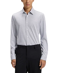 Boss Roan Kent Slim Fit Button-Front Shirt