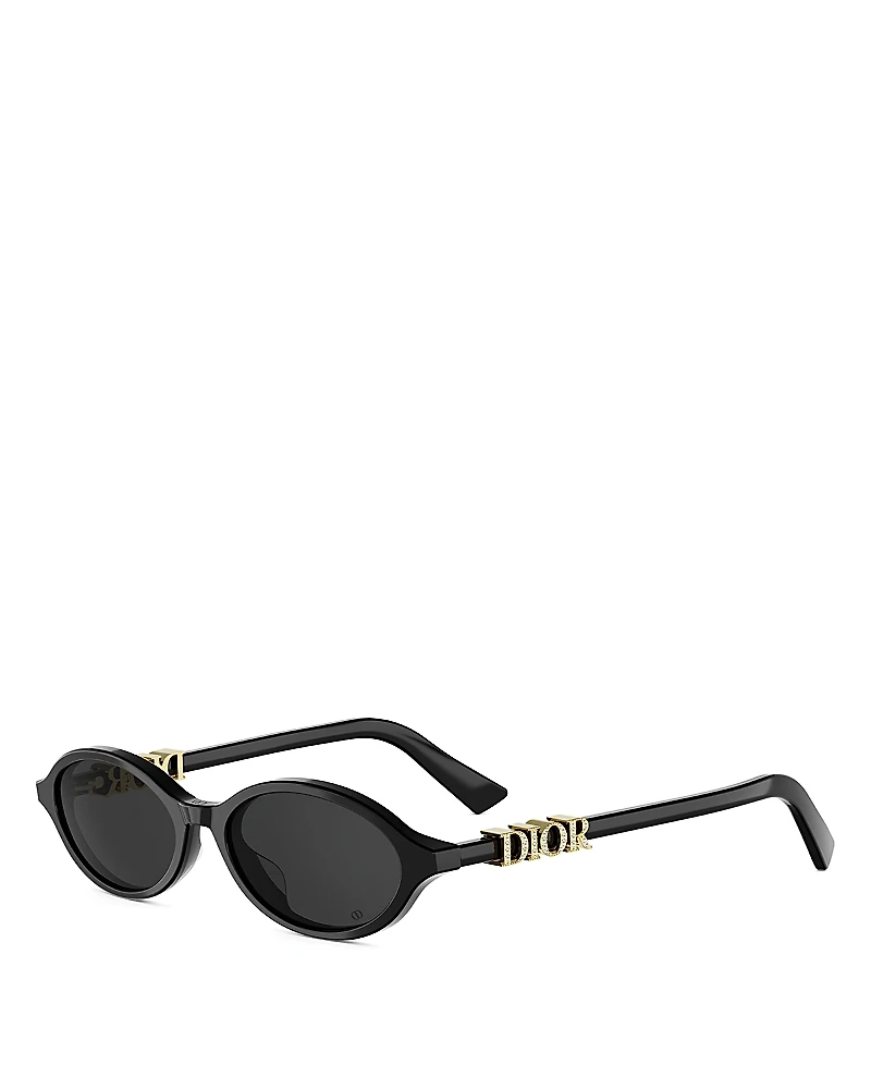 Dior DiorTreasure Oval Sunglasses, 51mm