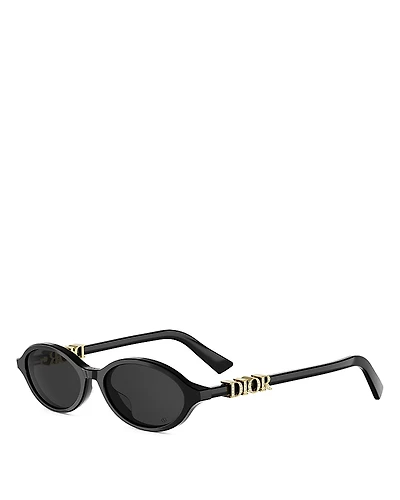 Dior DiorTreasure Oval Sunglasses, 51mm