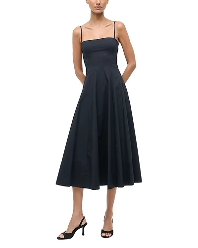 Staud Wylie Midi Dress