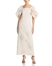 Leo Lin Arabella Applique Dress - Exclusive