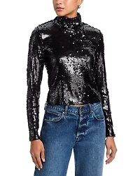 rag & bone Lucy Sequin Top