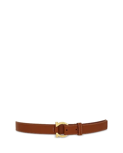 Ferragamo Women's Donna Gancini Leather Belt