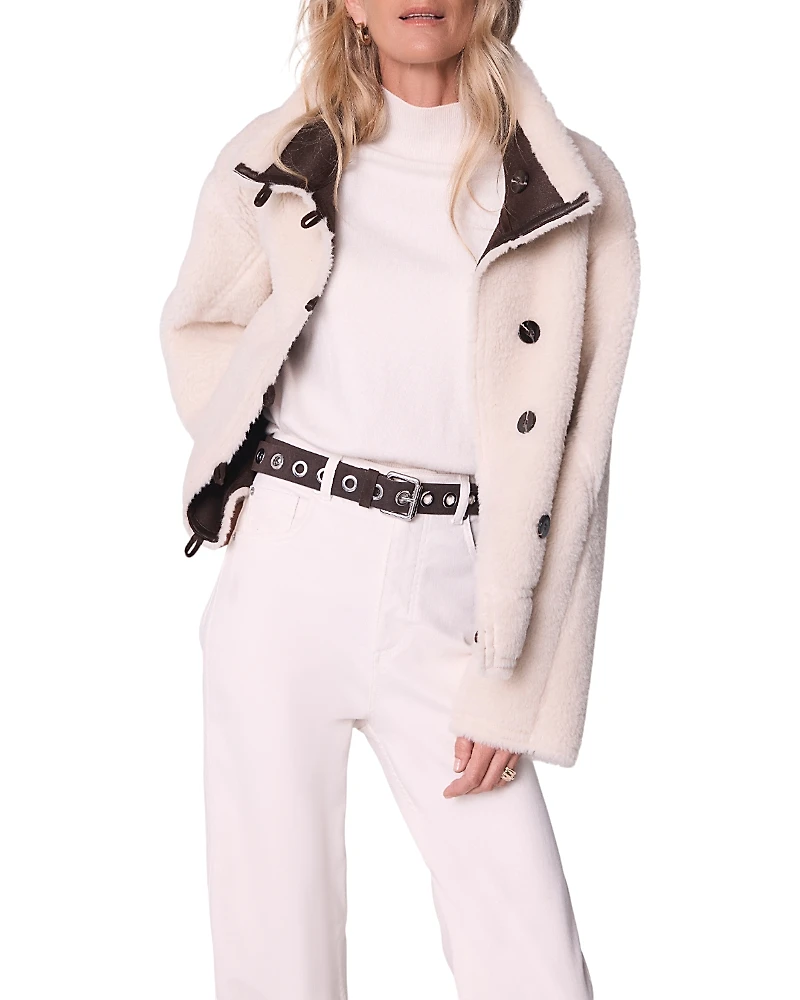 Mint Velvet Women's Reversible Aviator Jacket