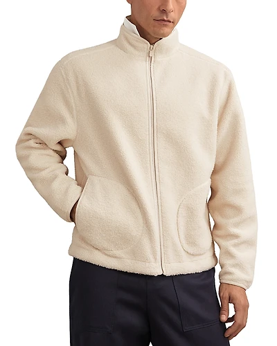 Reiss Zip Through Fleece Jacket
