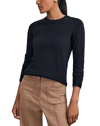 Reiss Pointelle Detail Sweater