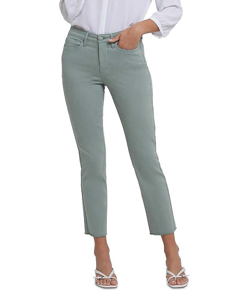 Nydj Petite Sheri High Rise Cropped Skinny Jeans