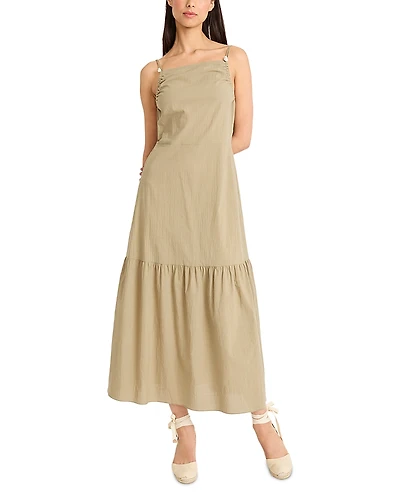 The Good Journey Strappy Back Maxi Dress