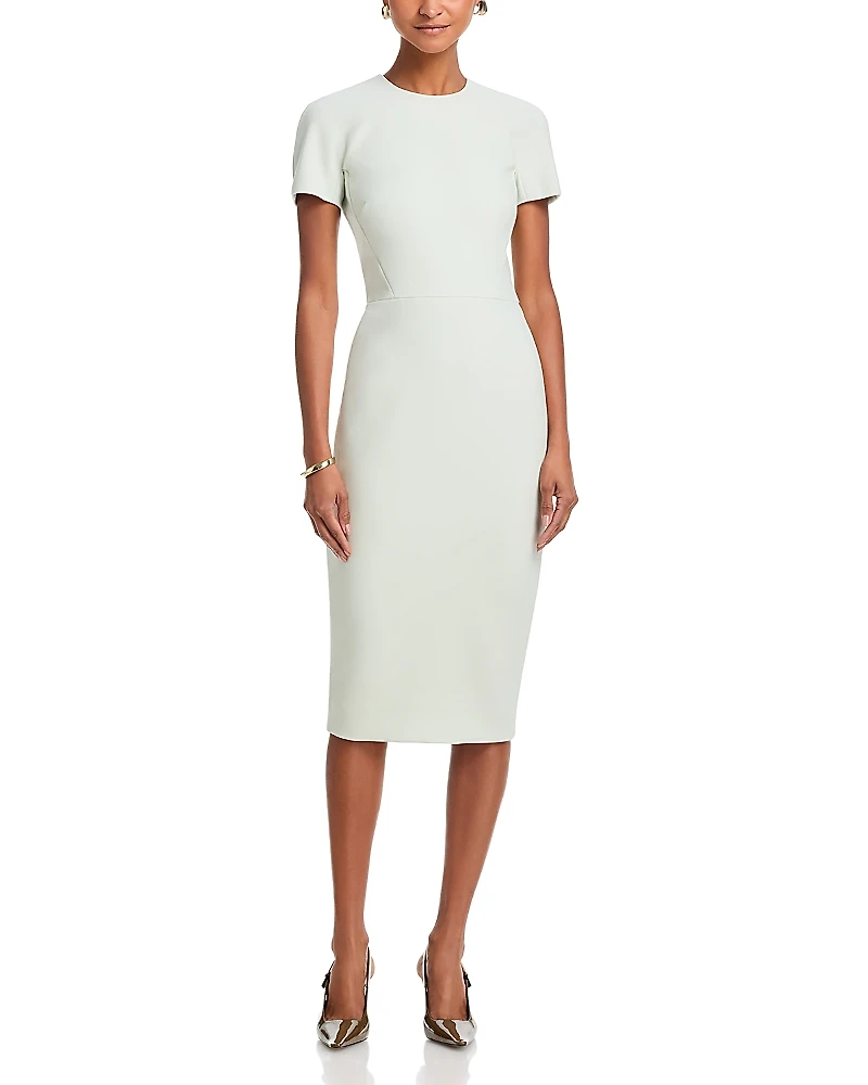 Victoria Beckham Fitted T Shirt Dress