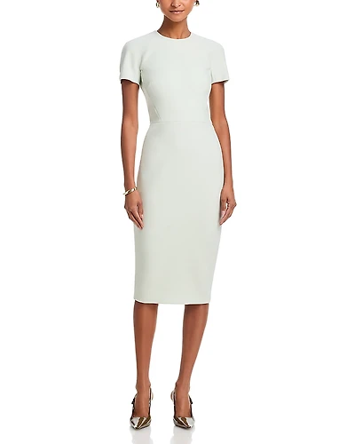 Victoria Beckham Fitted T Shirt Dress