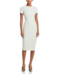 Victoria Beckham Fitted T Shirt Dress