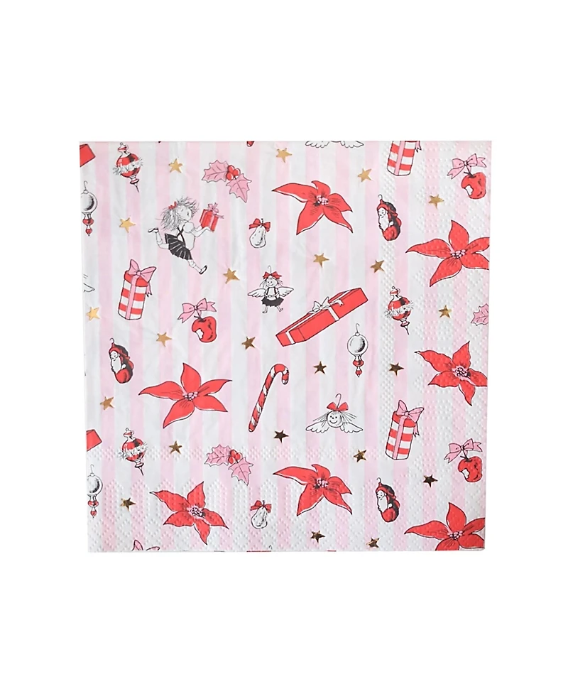 Jollity & Co. Eloise at the Plaza Christmas Large Paper Napkins, Set of 16
