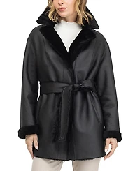 Gorski Merino Shearling Lamb Stroller Coat