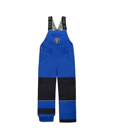 Deux par Boys' Solid Play Overall Snow Bib - Little Kid