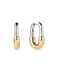 Ana Luisa Two Tone Gold Brynley Hoops