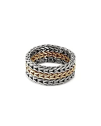John Hardy Men's Sterling Silver & 18K Bonded Yellow Gold Icon Chain Link Band