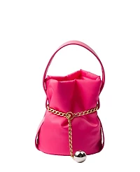 Prada Petit Sac Noir Mini Re-Nylon and Nappa Leather Bucket Bag