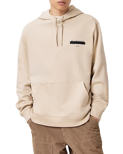 Allsaints Redact Cotton Relaxed Fit Hoodie