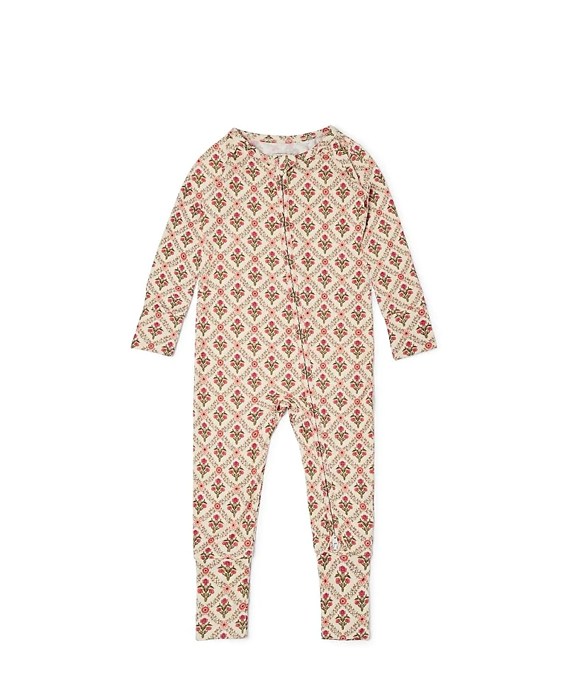 Motette Girls' Holly Trellis Bamboo Sleeper - Baby