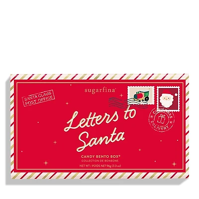 Sugarfina Letters 2 Santa 2 Piece Candy Bento Box