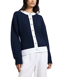 Onia Cotton Fitted Cardigan